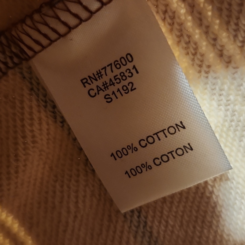 ❤️ NWT! SALTWATER LUXE STRIPED MOTO JACKET ON COTTON TERRY, SMALL - Picture 7 of 9